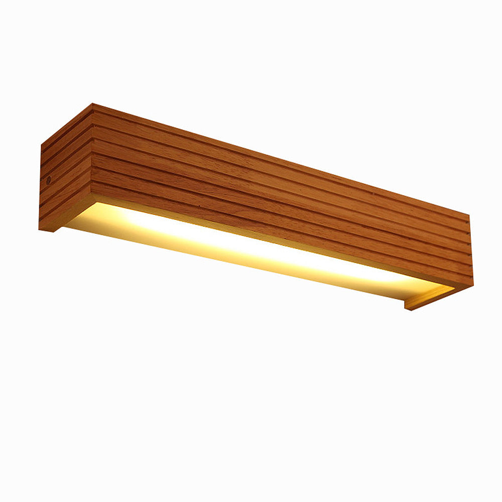 Wandleuchte Wohnzimmer Holz LED | Lylyn
