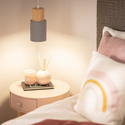 Pendelleuchte fürs Esszimmer | Holz E27 | Omzor