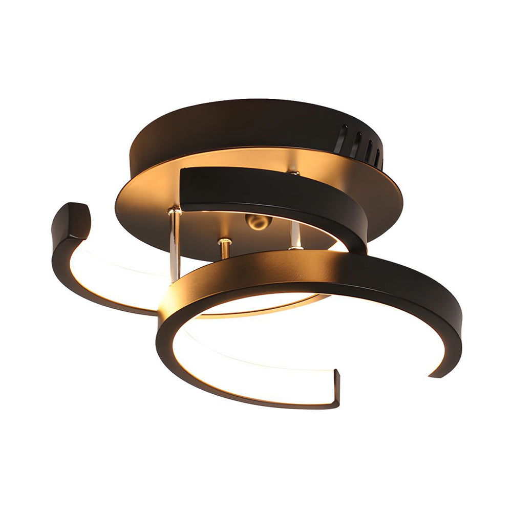 Deckenleuchte Wohnzimmer LED Metall | Lyvik