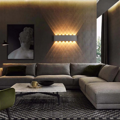 Wandleuchte innen & außen | LED IP54 warmweiß | Rivik