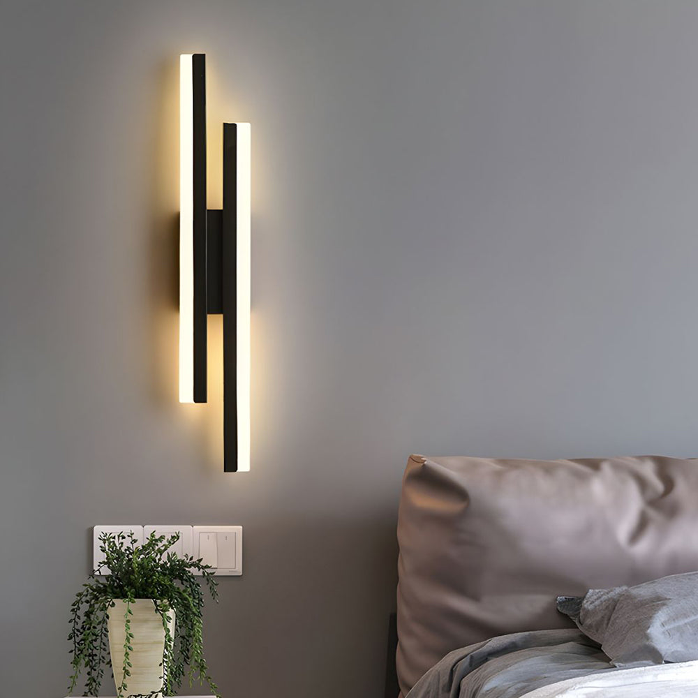 LED-Wandleuchte Wohnzimmer | Acryl - Elna