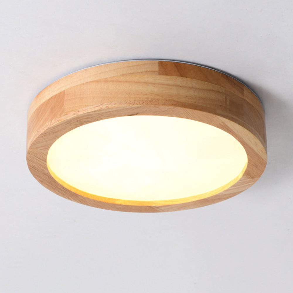 Deckenleuchte Wohnzimmer Holz LED | Myrin