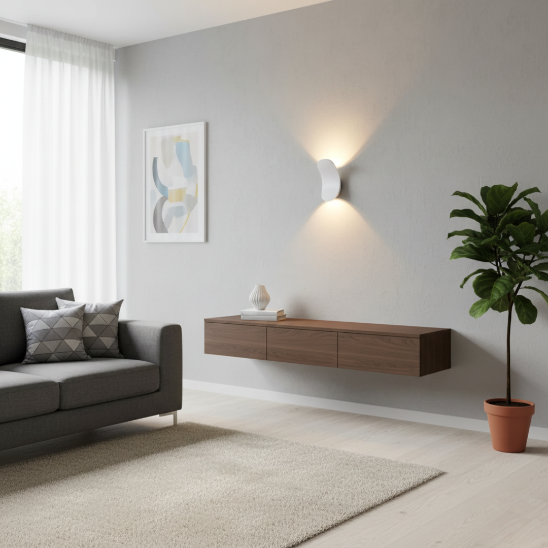 LED Wandleuchte aus Metall | skandinavisch | Velyn