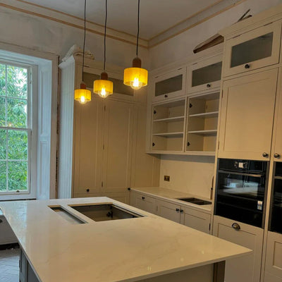 Pendelleuchte Küche Glas | Bauhaus E27 – Aurevo