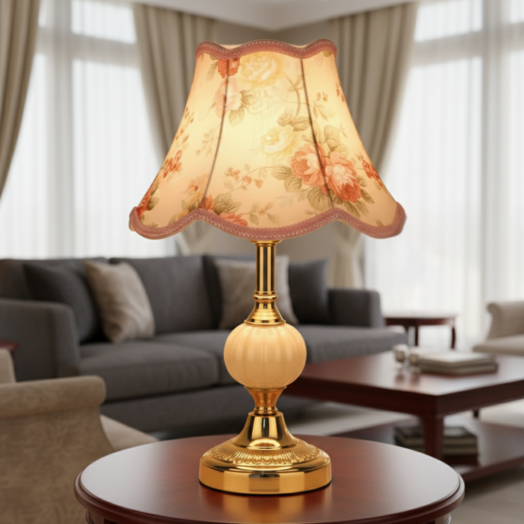 Tischlampe aus Metall E27 skandinavisch | Zyvon