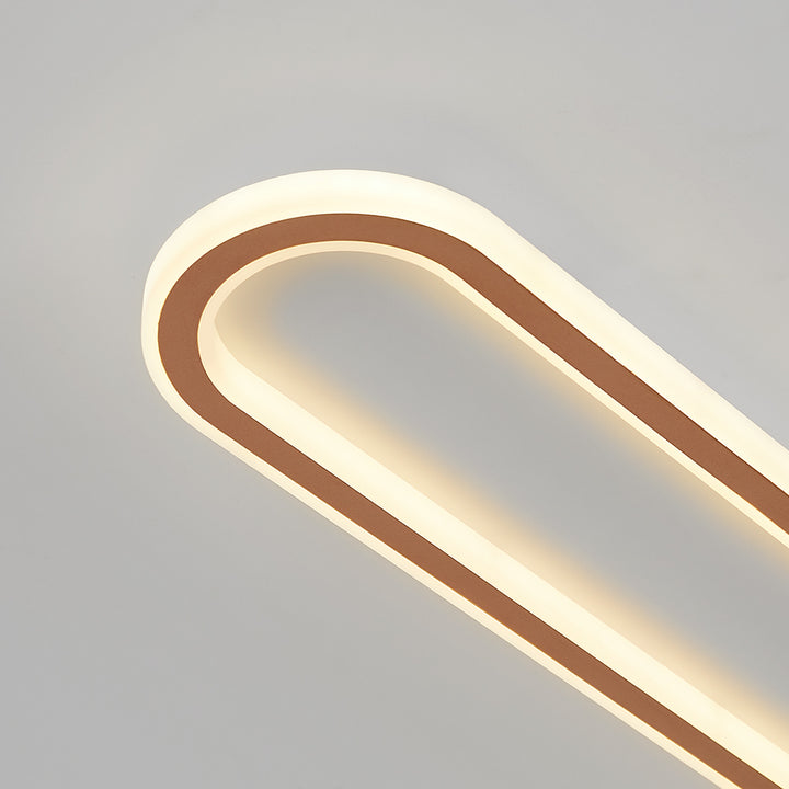 Deckenleuchte Flur LED oval – Lunaro