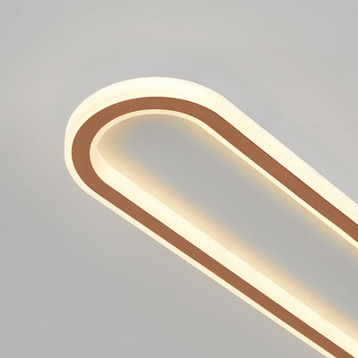 Deckenleuchte Flur LED oval – Lunaro