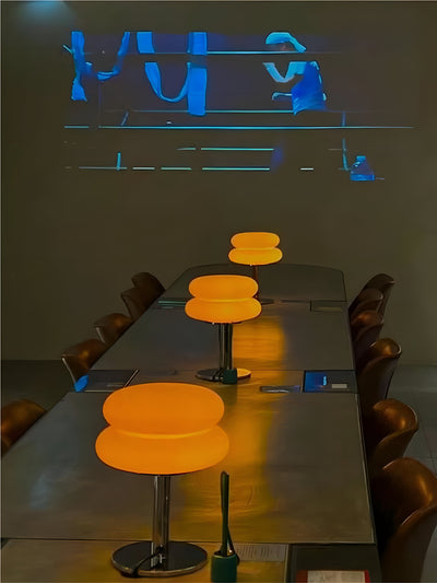 Tischlampe Wohnzimmer | Glas E27 | Xavik