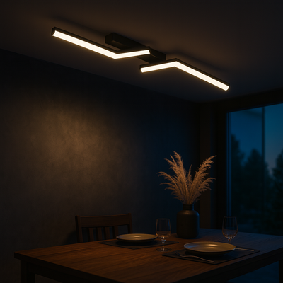 LED Deckenleuchte fürs Wohnzimmer | Balken | Ceron