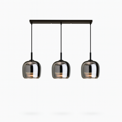 Pendelleuchte Esszimmer Rauchglas LED | Xalux