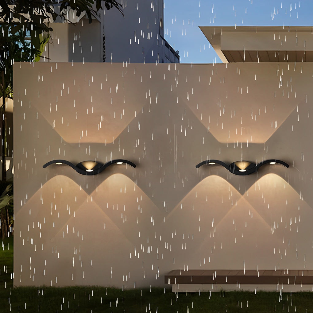 Außenwandleuchte LED Up Down Wasserdicht | Serin