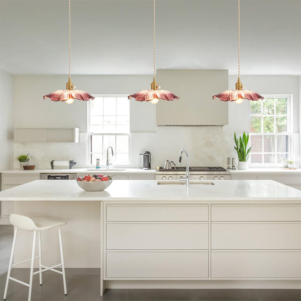 Pendelleuchte Esszimmer Glas Retro | Vevra