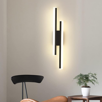 LED-Wandleuchte Wohnzimmer | Acryl - Elna