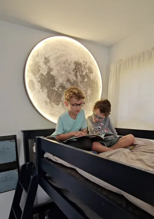 Wandleuchte Wohnzimmer LED | Mondform | Kalix