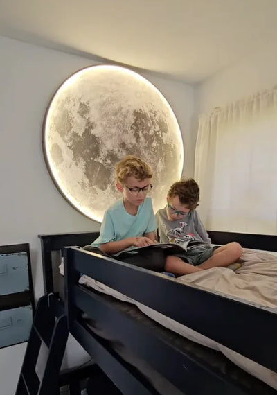 Wandleuchte Wohnzimmer LED | Mondform | Kalix