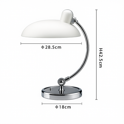 Schreibtischlampe verstellbar aus Metall | E27 | Aelyn