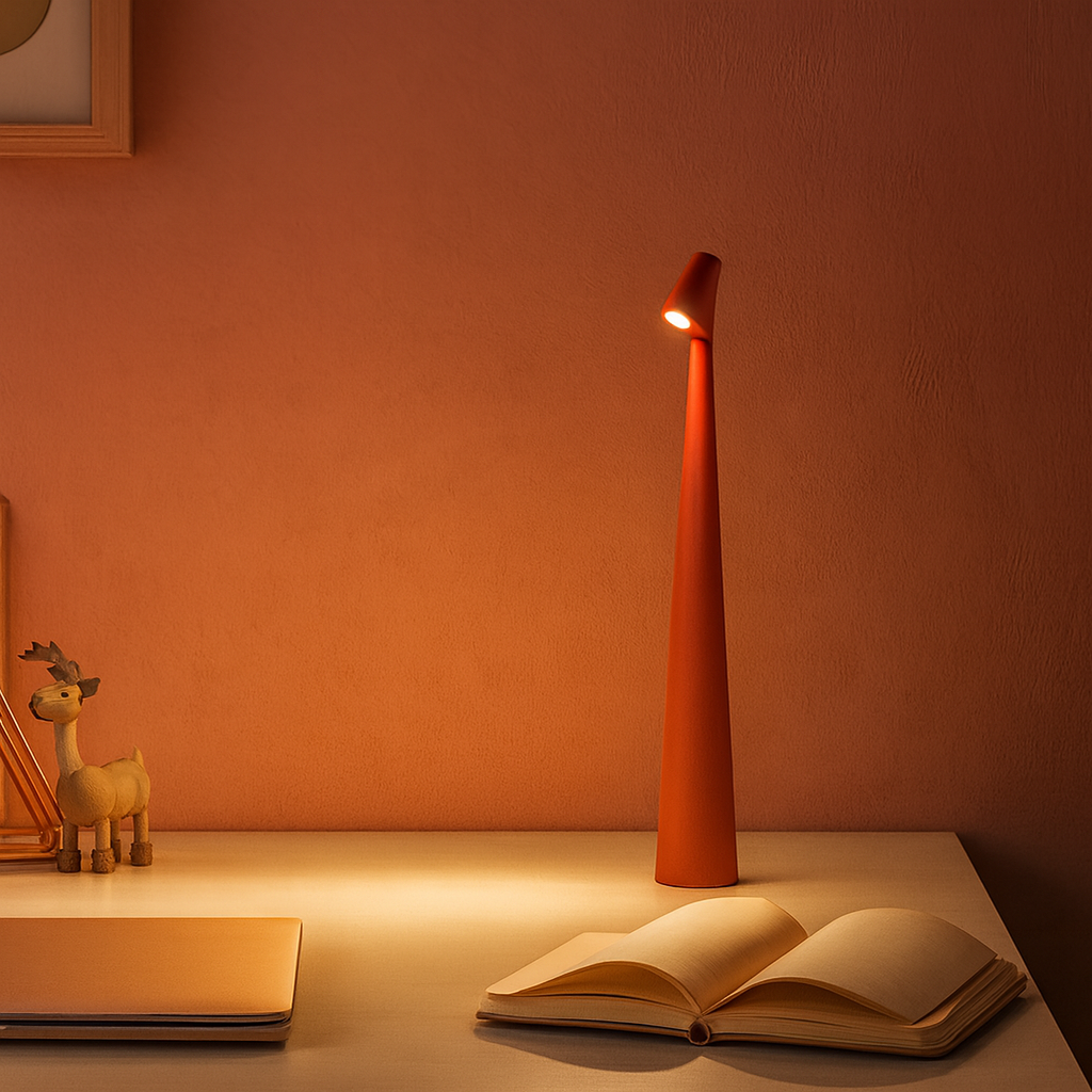Tischlampe fürs Wohnzimmer | Akku dimmbar | Omnyx