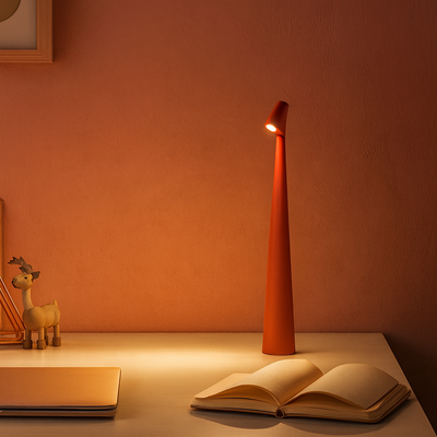 Tischlampe fürs Wohnzimmer | Akku dimmbar | Omnyx