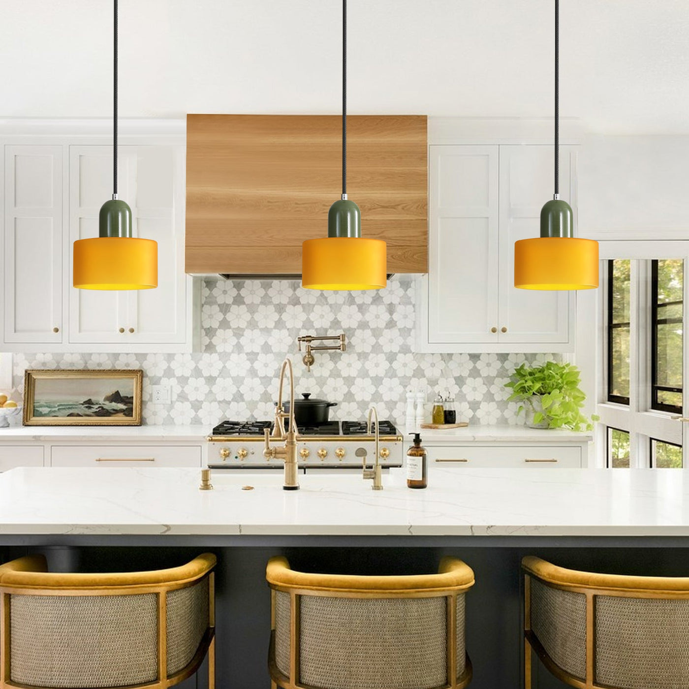 Pendelleuchte Küche Glas | Bauhaus E27 – Aurevo