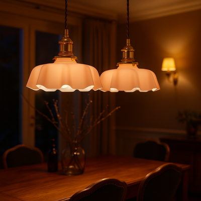 Pendelleuchte Esstisch Glas | LED | Quvik