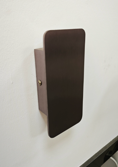 LED Wandleuchte fürs Wohnzimmer aus Aluminium | Zylux