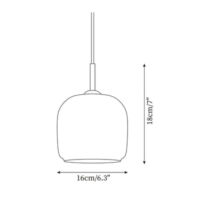 Pendelleuchte Esszimmer Rauchglas LED | Xalux