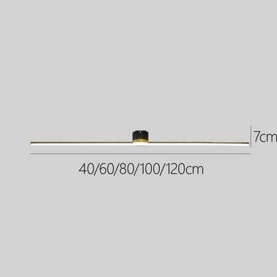 Deckenleuchte Wohnzimmer LED Linear | Xezor