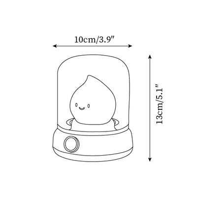 Nachtlicht Schlafzimmer LED dimmbar | USB-C | Xazor
