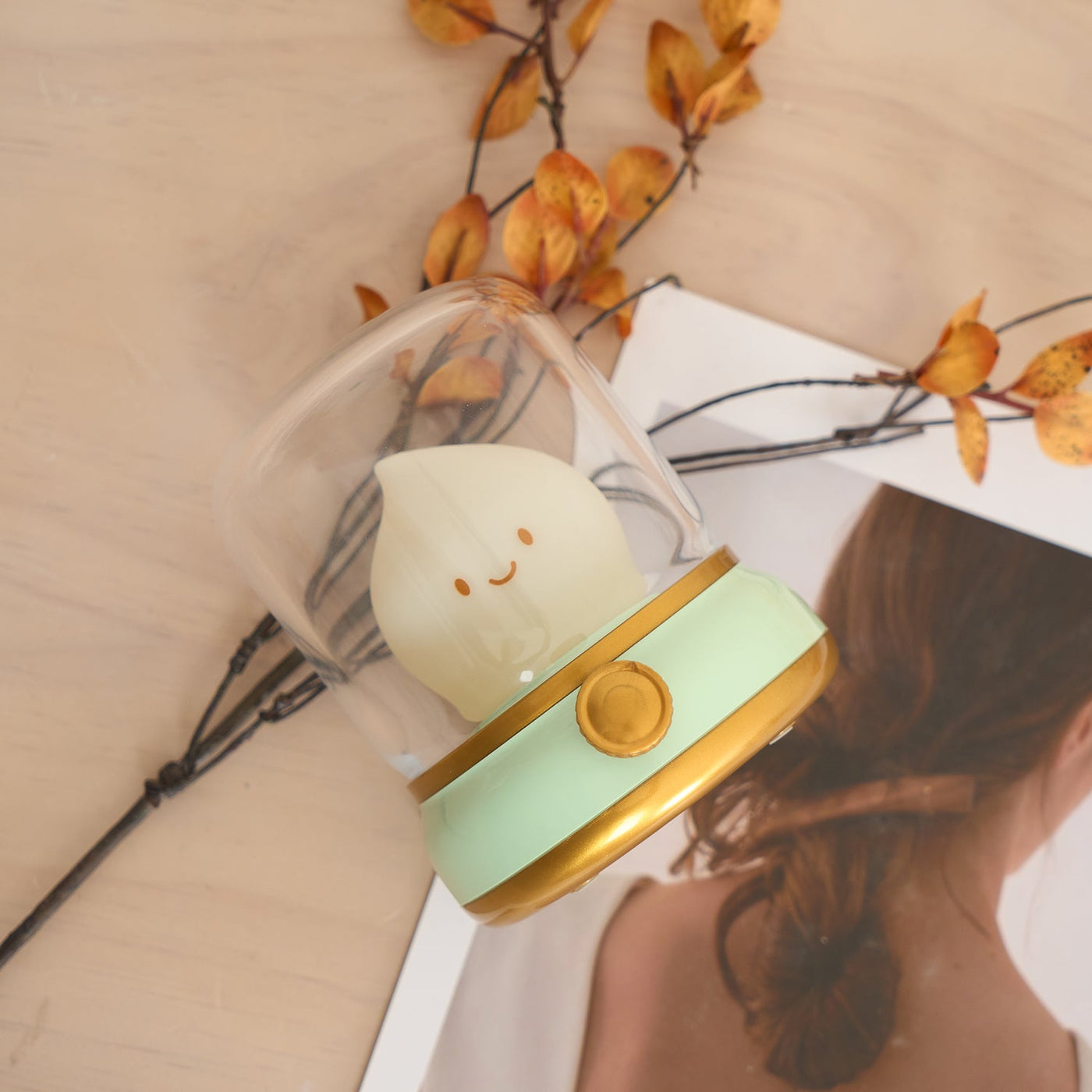 Nachtlicht Schlafzimmer LED dimmbar | USB-C | Xazor