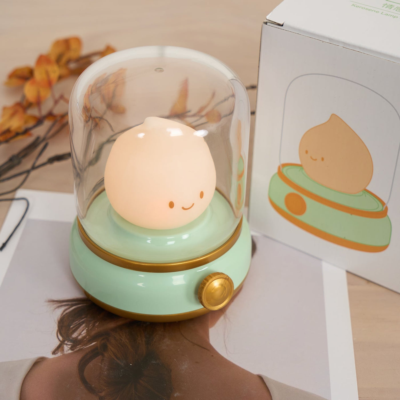 Nachtlicht Schlafzimmer LED dimmbar | USB-C | Xazor