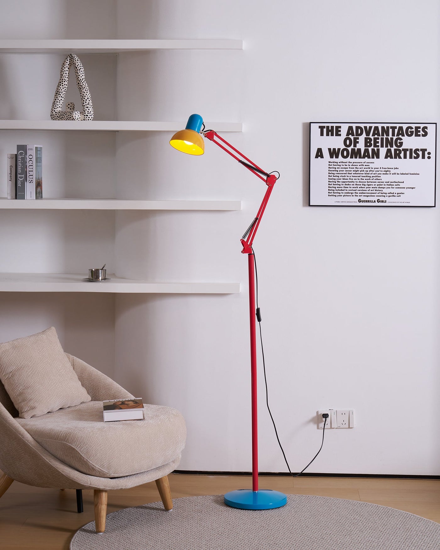 Stehlampe Wohnzimmer Metall E27 | verstellbar | Vara