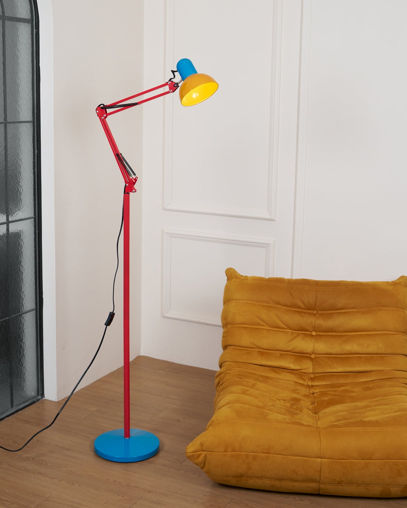 Stehlampe Wohnzimmer Metall E27 | verstellbar | Vara