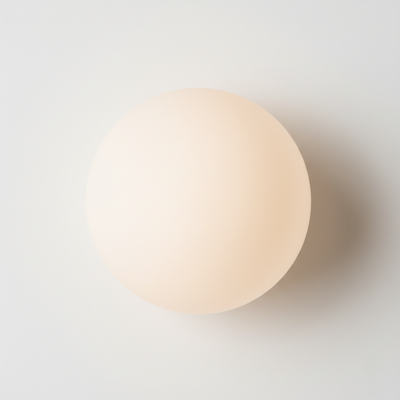 Wandleuchte Glas Kugel LED warmweiß | Veros