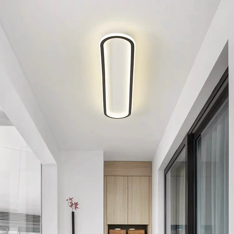 Deckenleuchte Flur LED oval – Lunaro