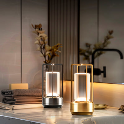 Tischlampe Kristall LED dimmbar - Neros