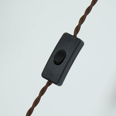 Pendelleuchte Wohnzimmer Glas E27 | mit Stecker | Sezor