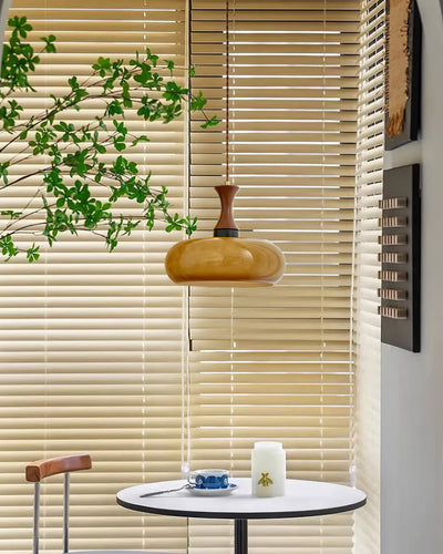 Pendelleuchte Wohnzimmer Glas E27 | mit Stecker | Sezor