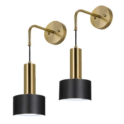 Wandleuchten LED batteriebetrieben mit Fernbedienung | 2er Set - Selix