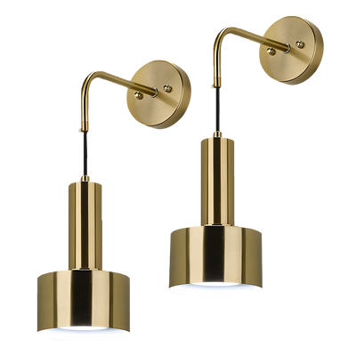 Wandleuchten LED batteriebetrieben mit Fernbedienung | 2er Set - Selix