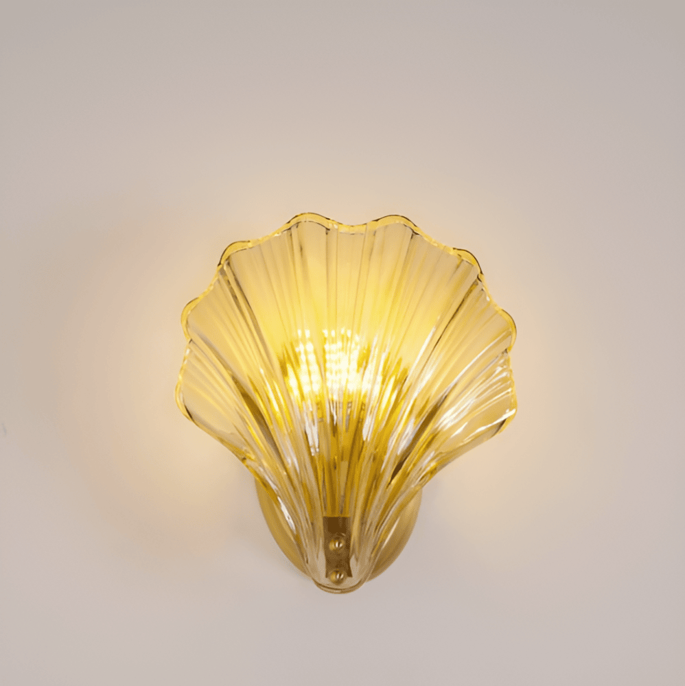 Wandlampe aus Glas mit Schalter | E27 | Vylix