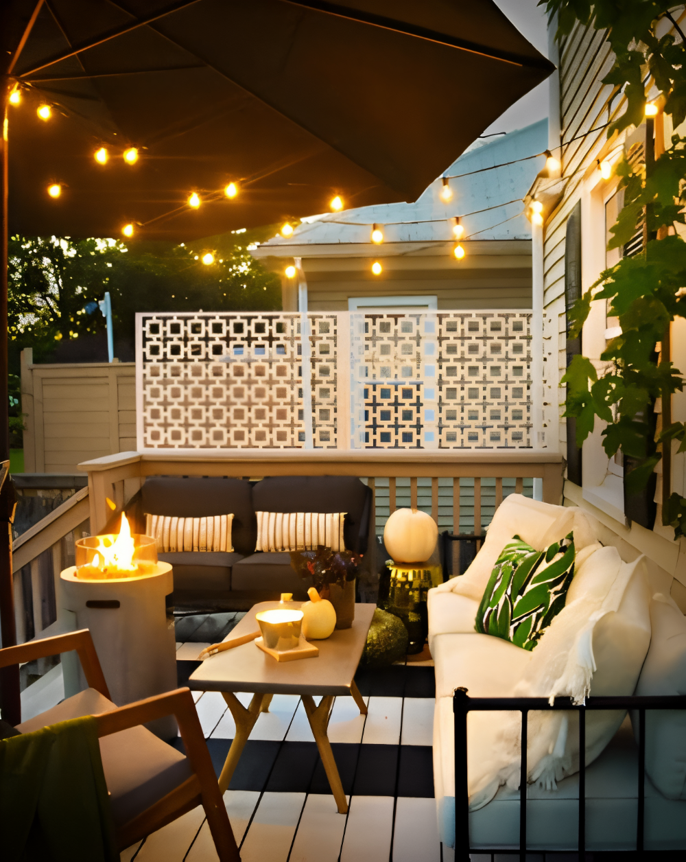 Lichterkette außen IP44 warmweiß | Vazor