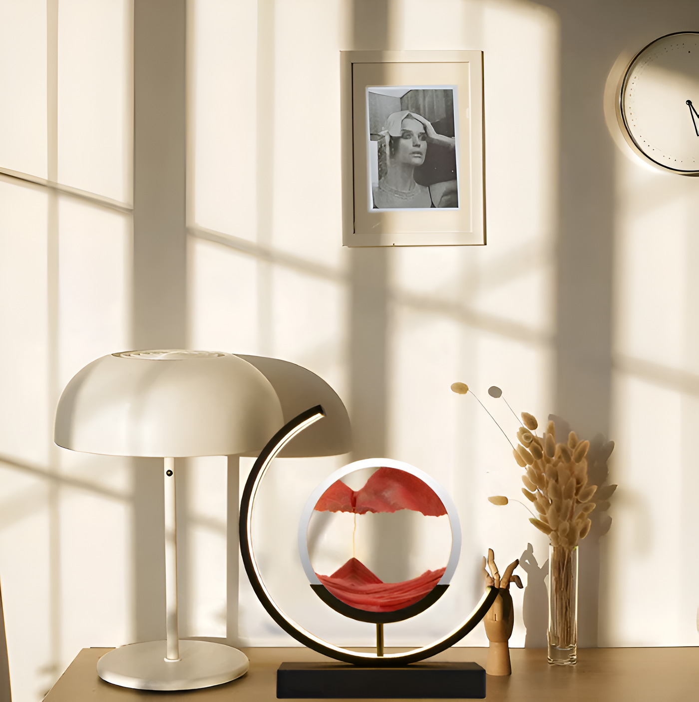 Sandbild Lampe LED mit Fernbedienung | Rizan