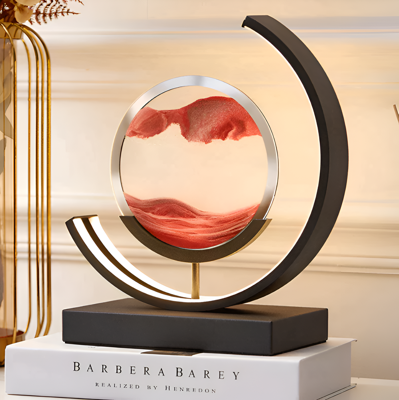 Sandbild Lampe LED mit Fernbedienung | Rizan