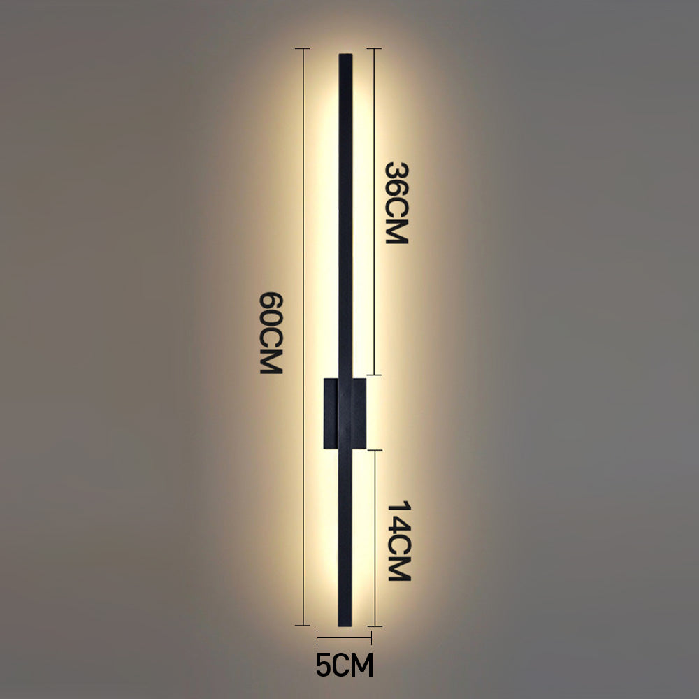 LED Wandleuchte fürs Wohnzimmer | Balken Warmweiß | Cevik