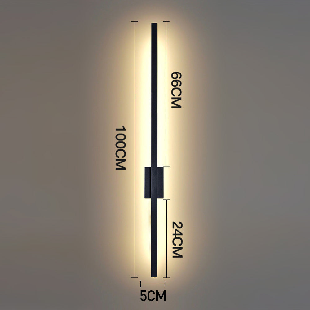 LED Wandleuchte fürs Wohnzimmer | Balken Warmweiß | Cevik