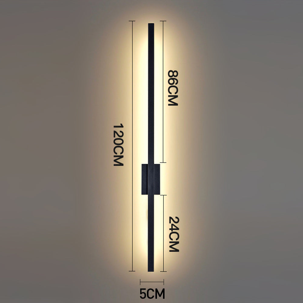 LED Wandleuchte fürs Wohnzimmer | Balken Warmweiß | Cevik