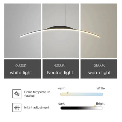 Pendelleuchte Esstisch LED Balken | Lorax