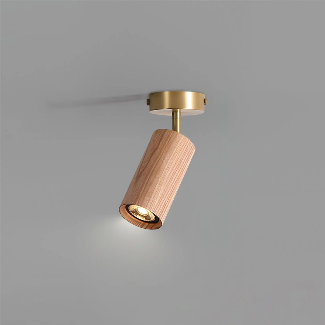 Deckenstrahler Innenbereich Holz | E27 | Veyx