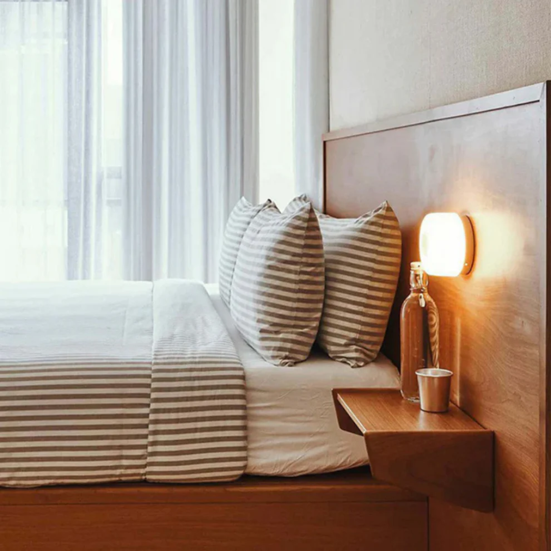 Wandleuchte Innen | LED warmweiß Glas | Zyra