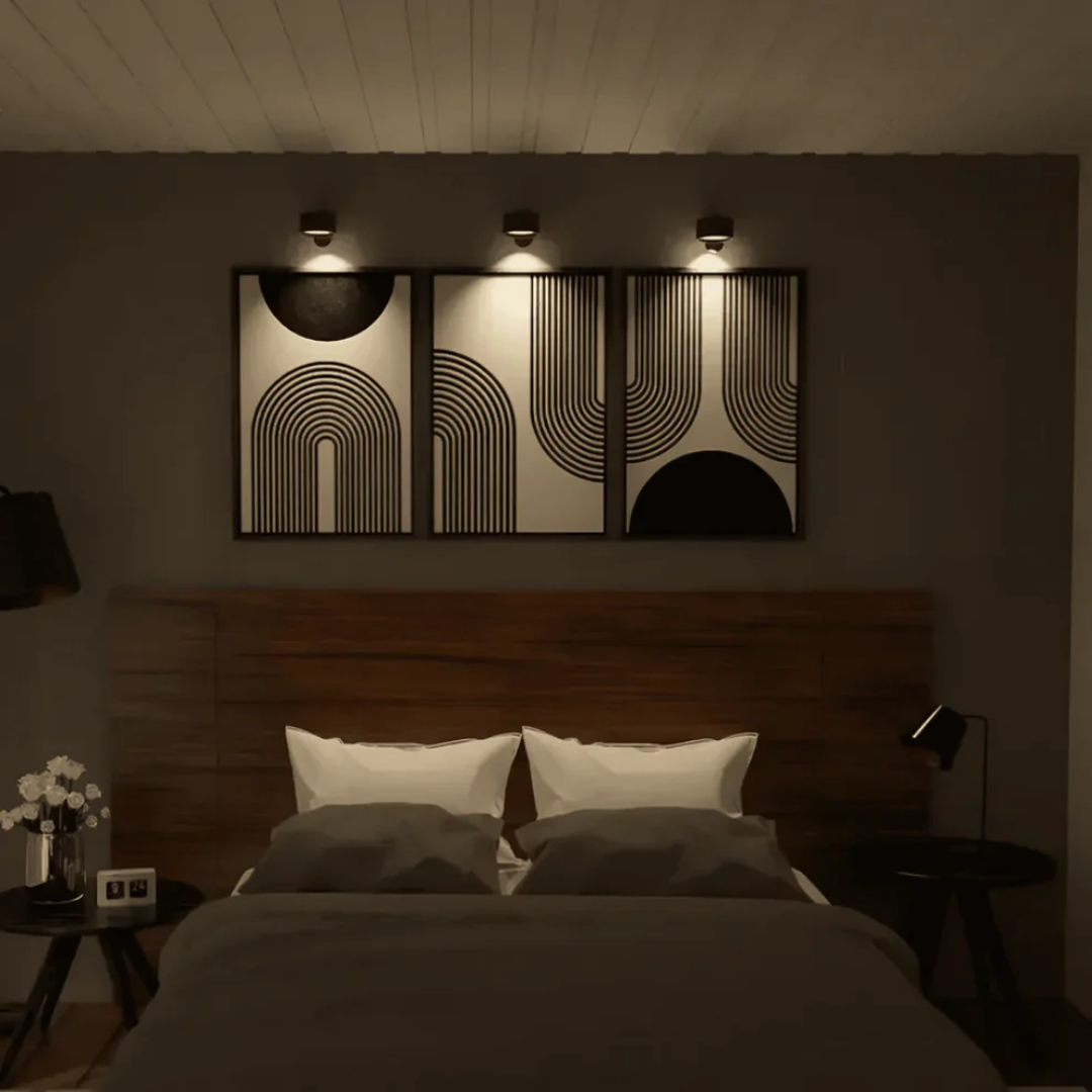 LED Wandleuchte Akku dimmbar | Zyvra